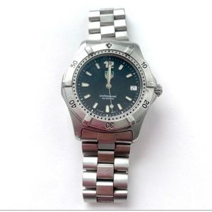 TAG Heuer Professional Men's Watch Black & Steel